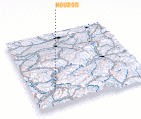 3d view of Hŏŭrŏn