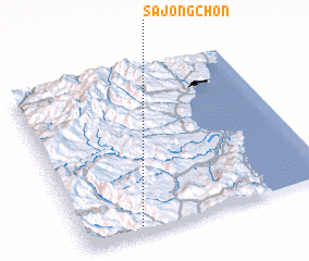 3d view of Sajŏng-ch\