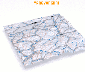 3d view of Yangyŏng 1-ni