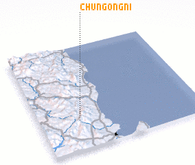 3d view of Chungong-ni