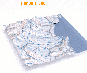 3d view of Hambak-tong