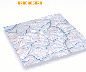 3d view of Wanbaoshan