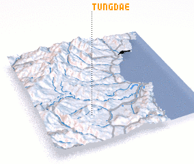 3d view of Tŭngdae