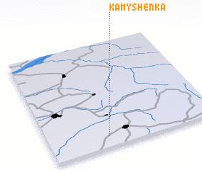 3d view of Kamyshenka