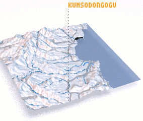 3d view of Kŭmsŏdongŏgu