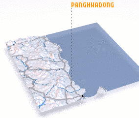 3d view of Panghwa-dong