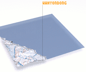 3d view of Wahyŏn-dong
