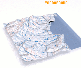 3d view of Yŏndae-dong