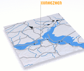 3d view of Xunhezhen