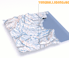 3d view of Yongbal-lodongjagu