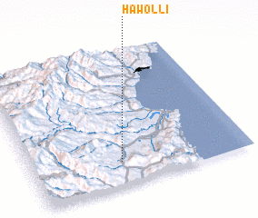 3d view of Hawŏl-li