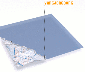 3d view of Yangjŏng-dong