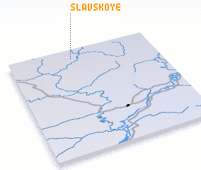 3d view of Slavskoye