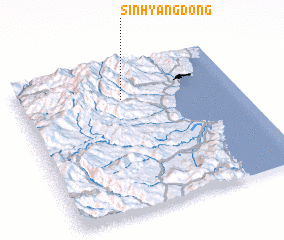 3d view of Sinhyang-dong