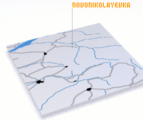 3d view of Novonikolayevka