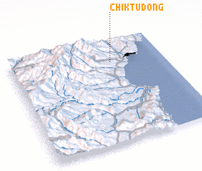 3d view of Chiktu-dong