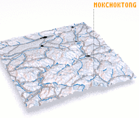 3d view of Mokchok-tong