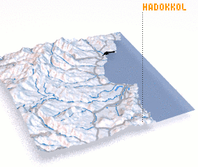 3d view of Hadŏk-kol