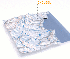 3d view of Chŏl-gol