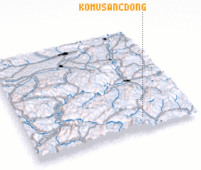 3d view of Komusan 2-dong