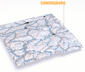 3d view of Sinhŭng-dong