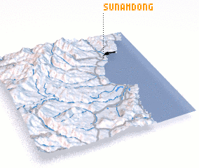 3d view of Sunam-dong
