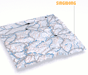 3d view of Sin\