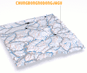 3d view of Chungbong-nodongjagu