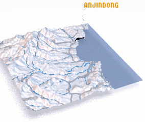 3d view of Anjin-dong