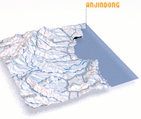 3d view of Anjin-dong