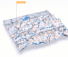 3d view of Gmünd