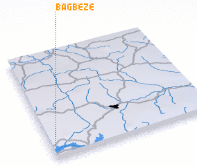 3d view of Bagbézé