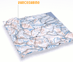 3d view of Varco Sabino