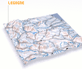 3d view of Legogne