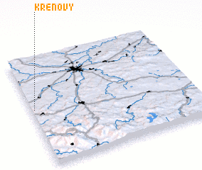 3d view of Křenovy