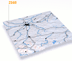 3d view of Žďár