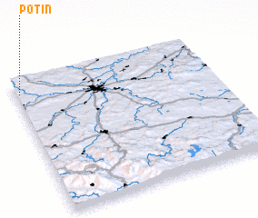 3d view of Potín