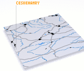 3d view of České Hamry