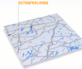 3d view of Östra Frölunda