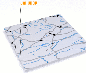 3d view of Jakubov