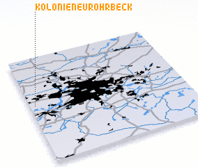 3d view of Kolonie Neu Rohrbeck