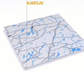 3d view of Björsjö