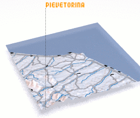 3d view of Pieve Torina