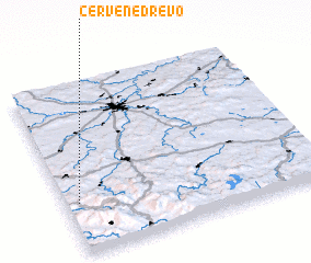 3d view of Červené Dřevo