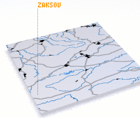 3d view of Zakšov