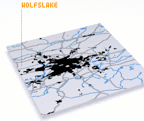 3d view of Wolfslake