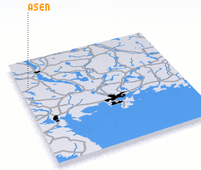 3d view of Åsen