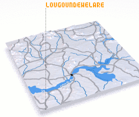 3d view of Lougoundé - Wélaré