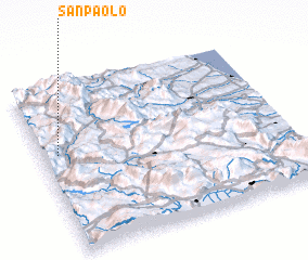 3d view of San Paolo