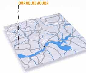 3d view of Ouro Djidjoura
